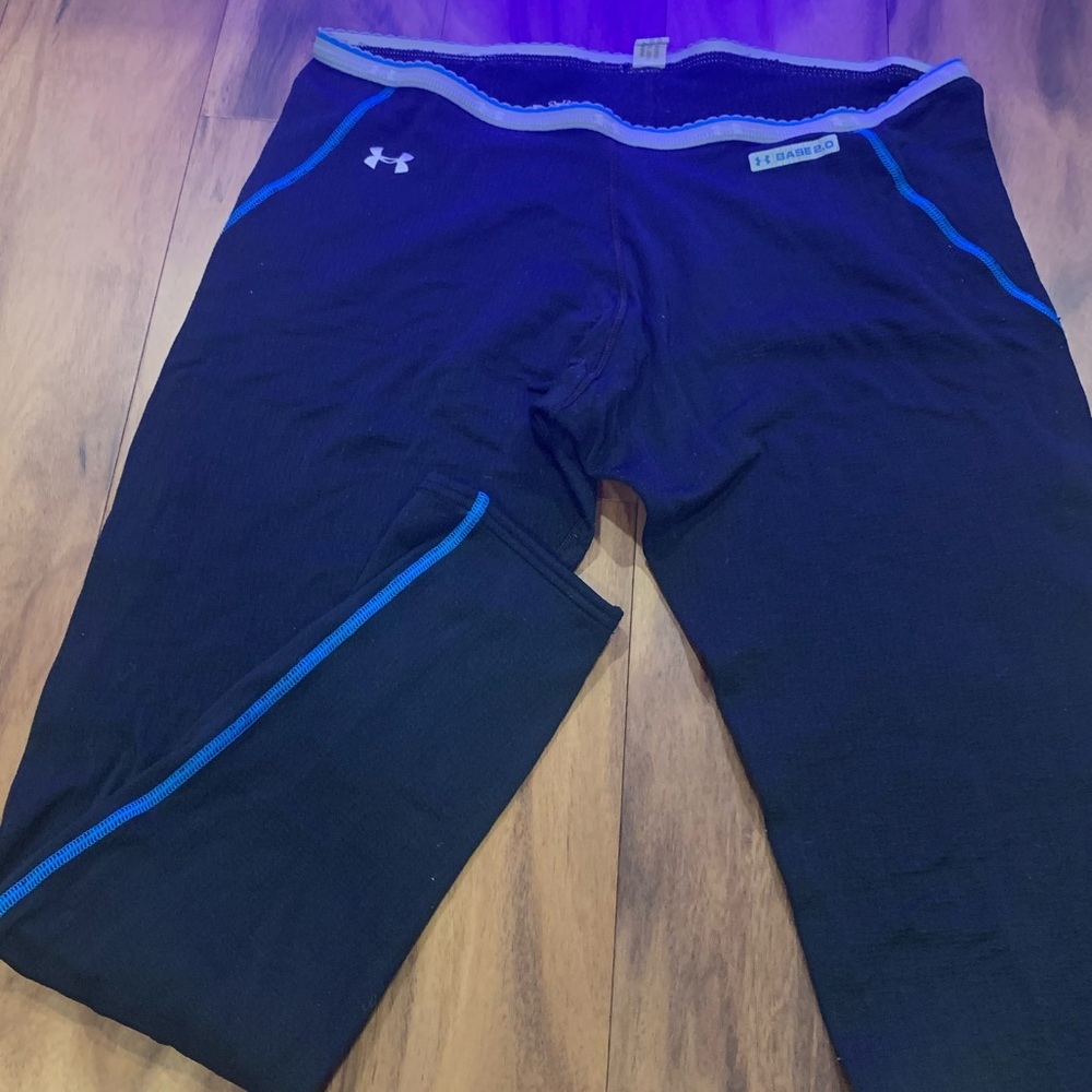 Under Armour Base 2.0 Navy Warmers Leggings